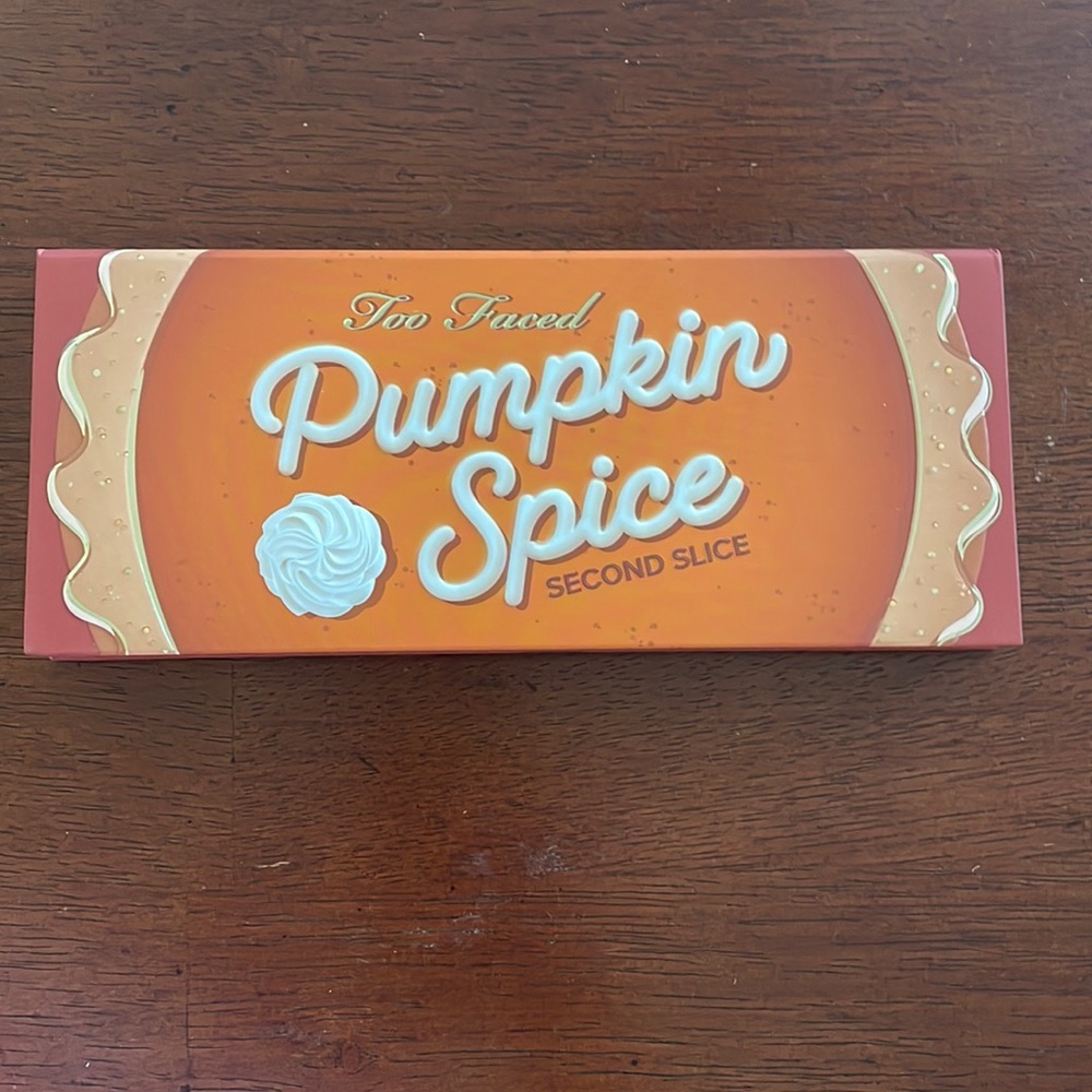 Brand new too face pumpkin spice never used!